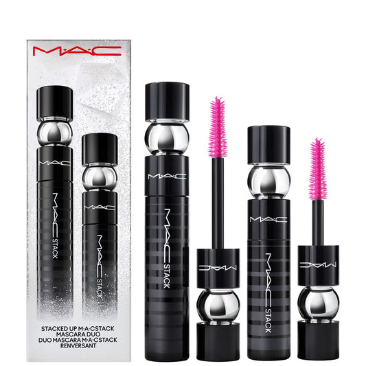 MAC Stacked Up MACStack Mascara Duo Black NIB