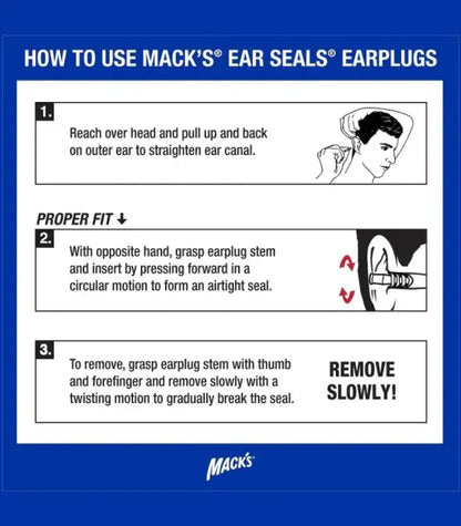 Macks Ear Seals Earplugs 6