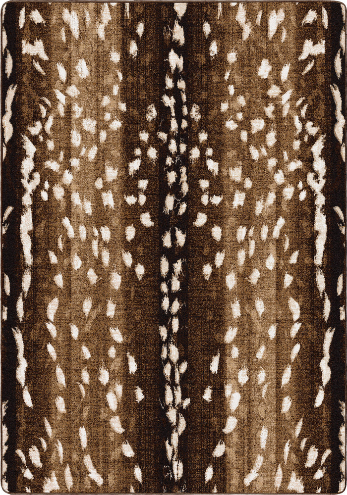 Image of an area rug, Mafaldi Axis Hide - Brown