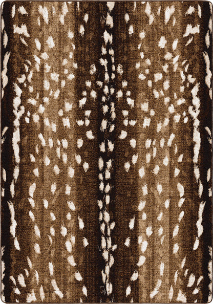Image of an area rug, Mafaldi Axis Hide - Brown