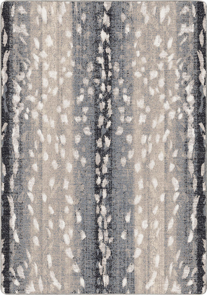 Image of an area rug, Mafaldi Axis Hide - Gray