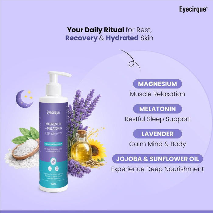 Magnesium + Melatonin Sleep Body Lotion