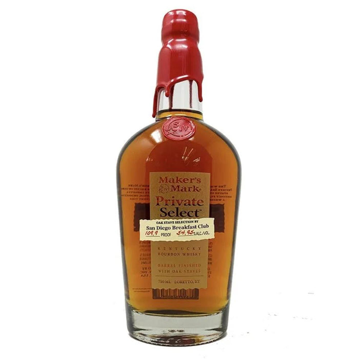 Maker’s Mark Private Barrel Select "San Diego Breakfast Club" Bourbon Maker's Mark