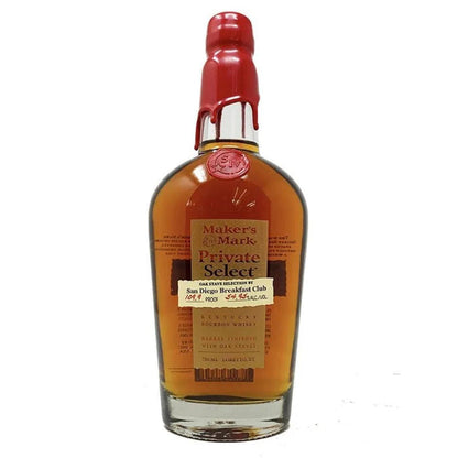 Maker’s Mark Private Barrel Select "San Diego Breakfast Club" Bourbon Maker's Mark