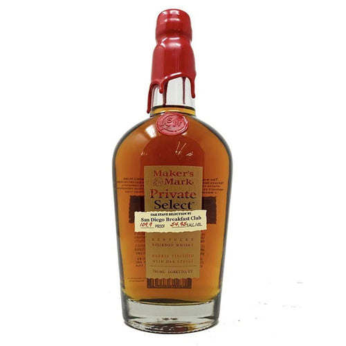 Maker’s Mark Private Barrel Select "San Diego Breakfast Club" Bourbon Maker's Mark