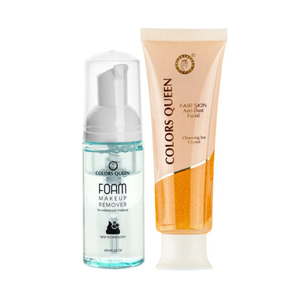 Makeup and Dust Remover Combo Set for Fresh Skin – Deep Clean, Every Day