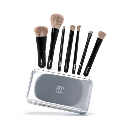 MAKEUP ANGEL'S NOIR TOUCH - TRAVEL EDITION - Set Travel 7 Pensule Cu Pouch - skinseen.ro