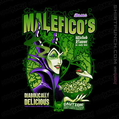 Shirts Magnets / 3"x3" / Black Maleficent Cereal