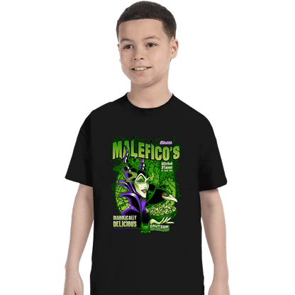 Shirts T-Shirts, Youth / XS / Black Maleficent Cereal