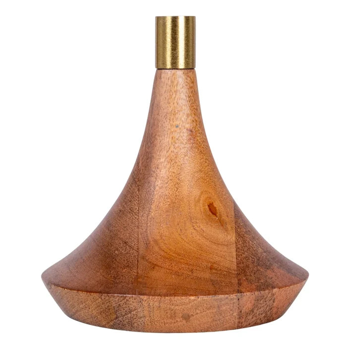 Mango Wood Taper Candle Holder (Holds 1/2" Taper)