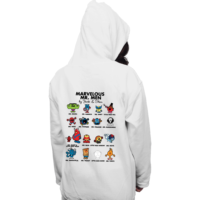 Pullover Hoodies, Unisex / Small / White