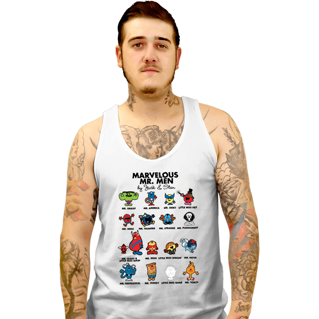 Tank Top, Unisex / Small / White