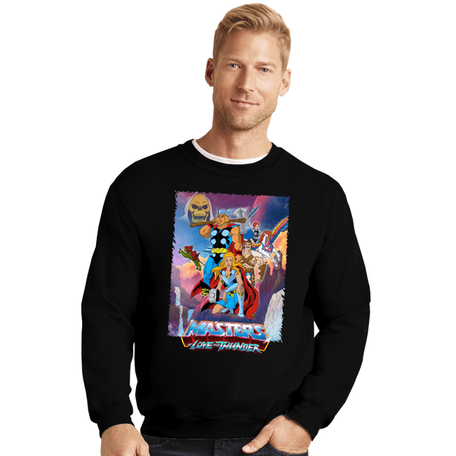 Crewneck Sweater, Unisex / Small / Black