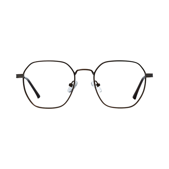 Matt Black Geometric Full Rim