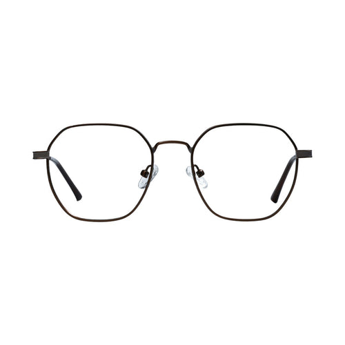 Matt Black Geometric Full Rim