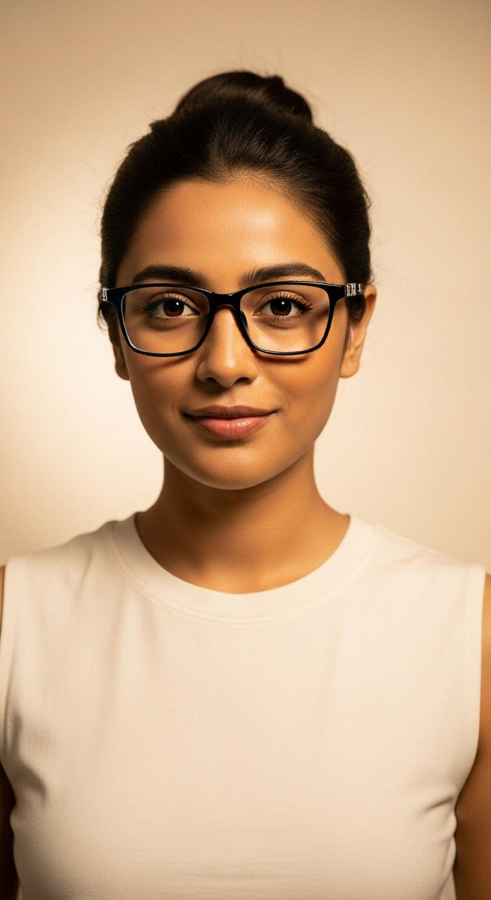 Matt Grey Rectangle Full Rim