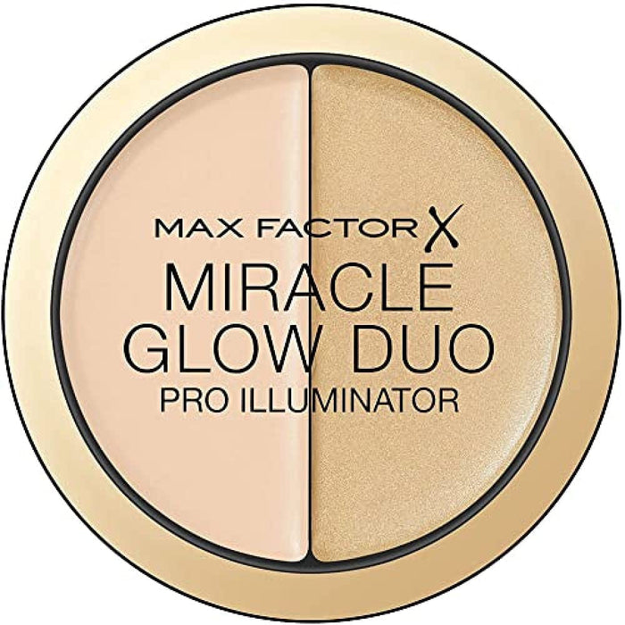 Max Factor - Creamy Highlighter Miracle Glow Duo Pro Illuminator, 10 - Light