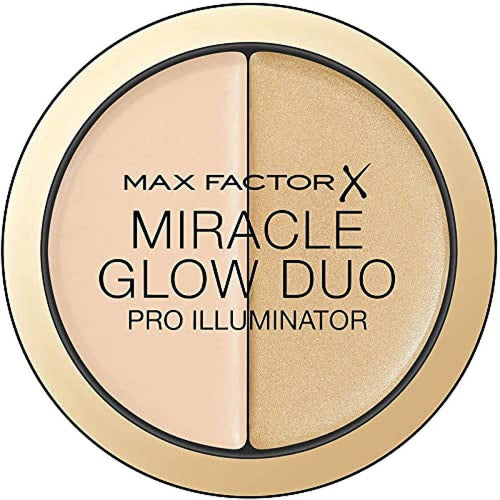 Max Factor - Creamy Highlighter Miracle Glow Duo Pro Illuminator, 10 - Light