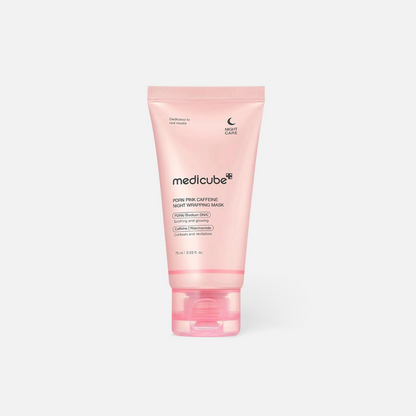 MEDICUBE PDRN Pink Caffeine Night Wrapping Mask 75ml