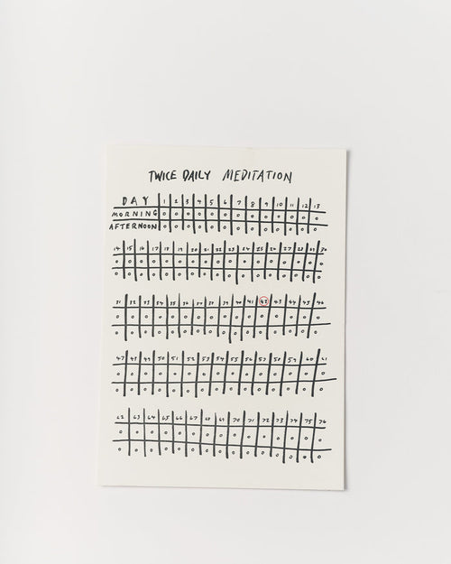 Meditation Chart