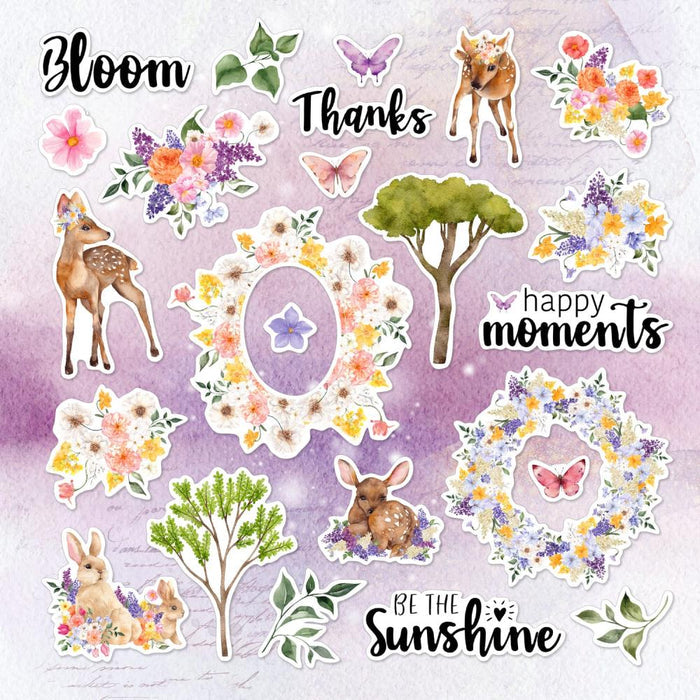 Memory Place - Ephemera Cardstock Die-Cuts - Sunshine Meadows. This package contains 24 pieces. Imported. Available at Embellish Away located in Bowmanville Ontario Canada.
