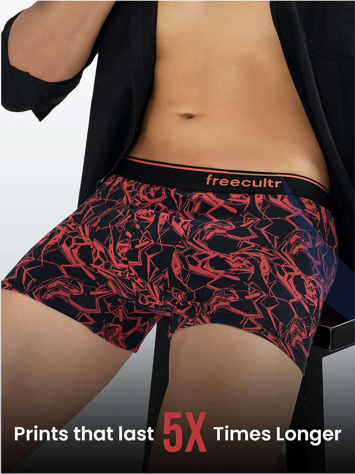 Men's Cotton Printed Trunk (Pack of 2)