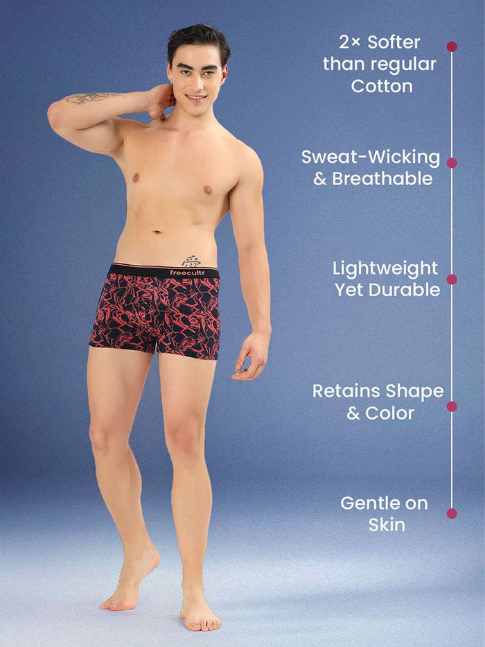 Men's Cotton Printed Trunk (Pack of 3)