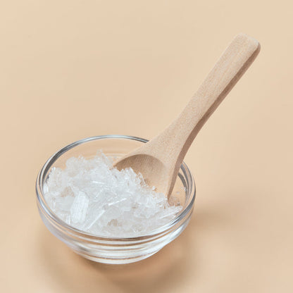 Menthol Crystals - close-up