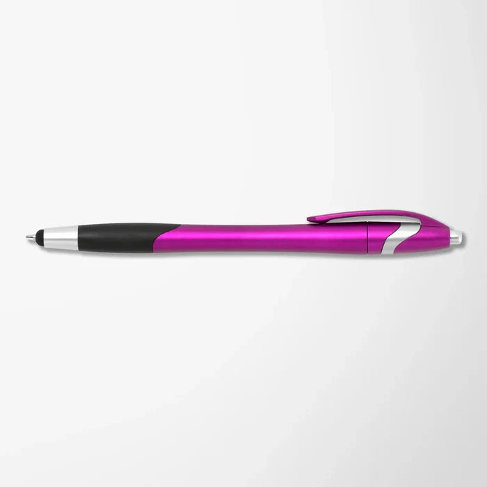 Metallic Cirrus Stylus Pen with Grip