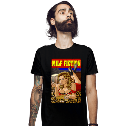 Secret_Shirts Fitted Shirts, Mens / Small / Black Milf Fiction