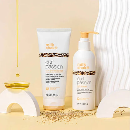 Salon Blissful Milk_Shake Curl Passion Curl Shaper product background