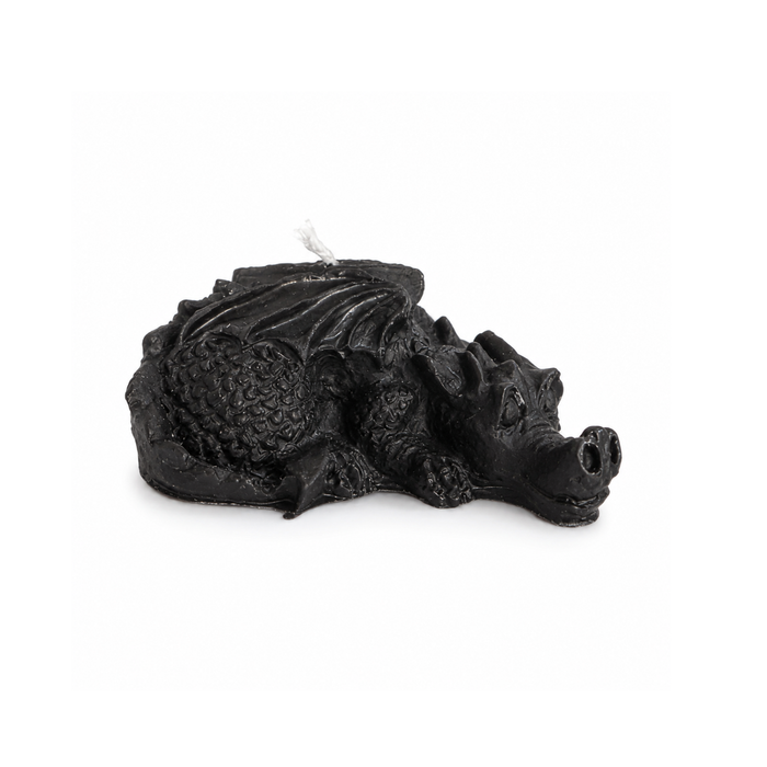 Mini Black Dragon Candle