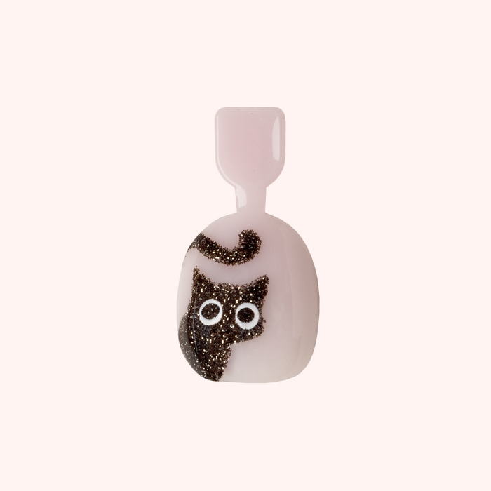 Mini & Me Mani Set - Halloween Nails with Cats