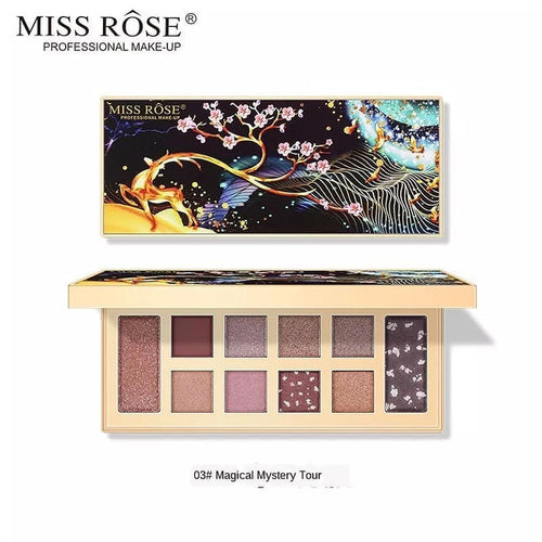 Miss Rose 10 Color Eyeshadow Palette