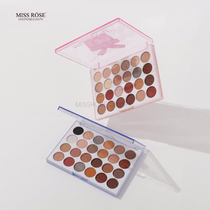 Miss Rose 24-color eyeshadow palette M1 cool neutral shades buy Pakistan