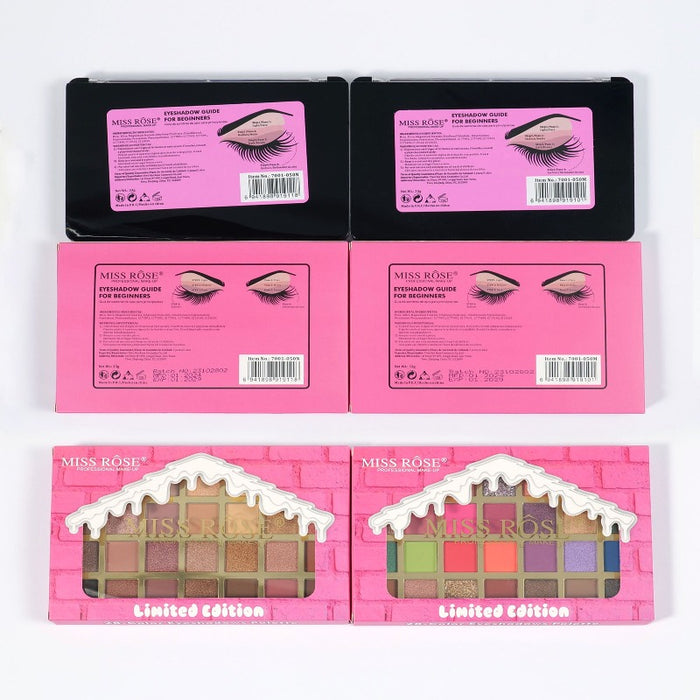 Miss Rose Color Fusion Eye Palette Affordable Makeup Pakistan