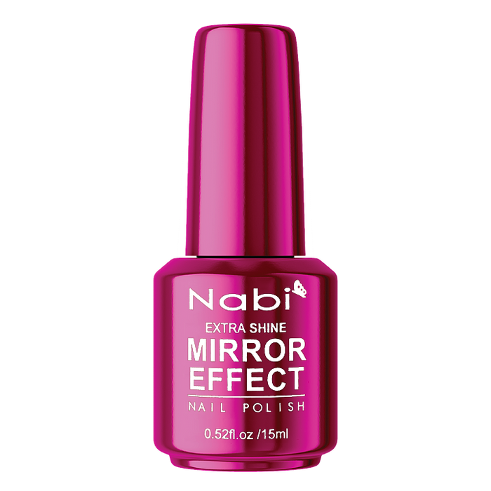 MNP06 - MIRROR EFFECT NAIL POLISH - HOT PINK