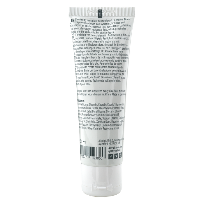 Moisturising Fluid 0.5% Hyaluronic Acid - 50ml