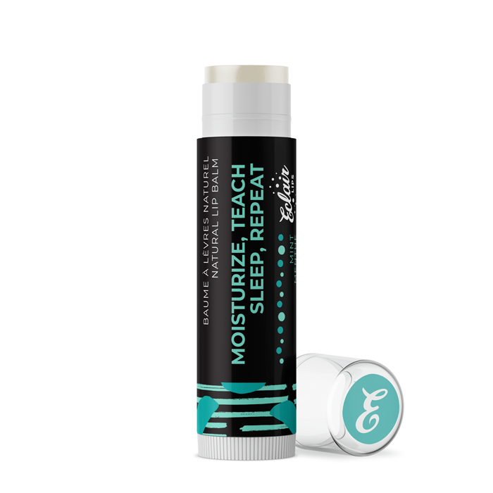 Eclair Natural Lip Balm - Moisturize, Teach, Sleep, Repeat