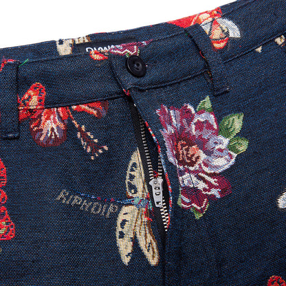 RIPNDIP Monarch Butterfly Shorts (Black)