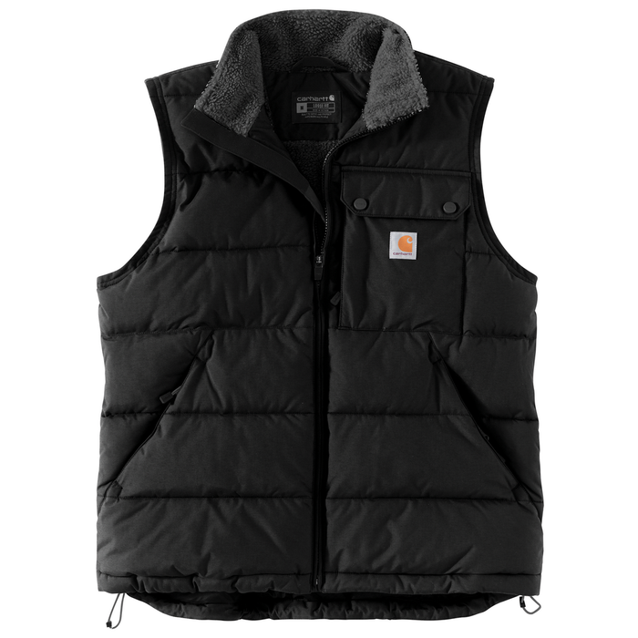 Montana Loose Fit Insulated Vest - N04-Black | Carhartt 105475