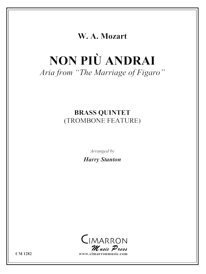Mozart - Non piu andrai - Brass Quintet