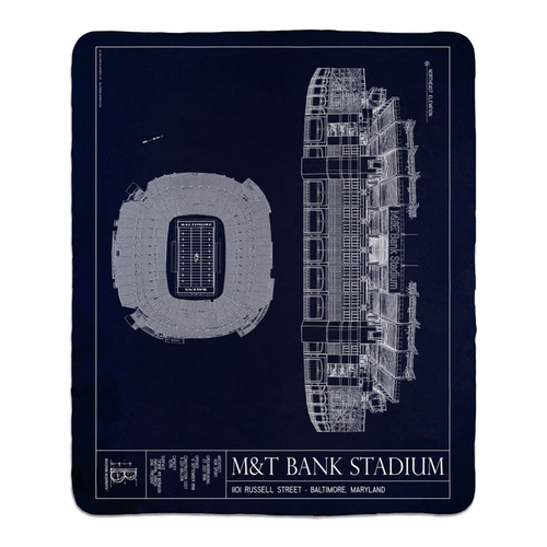 M&T Bank Fleece Sherpa Blankets