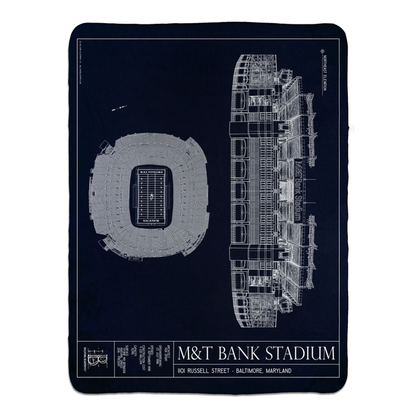 M&T Bank Fleece Sherpa Blankets
