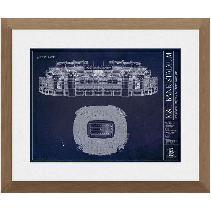Framed Print - Small - Walnut