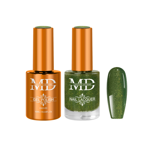 MUDDY RIVER GREEN - K045 - Gel + Lacquer Duo