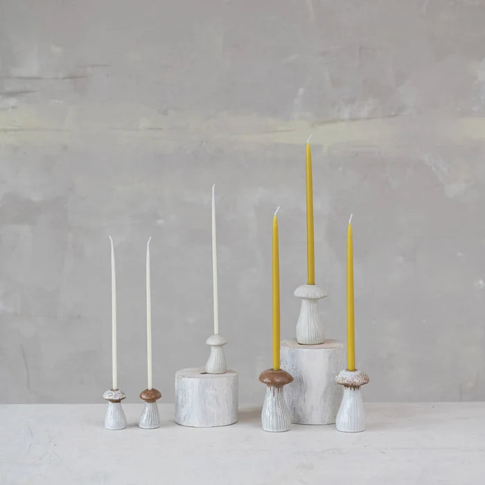 Mushroom Tiny Taper Candle Holder