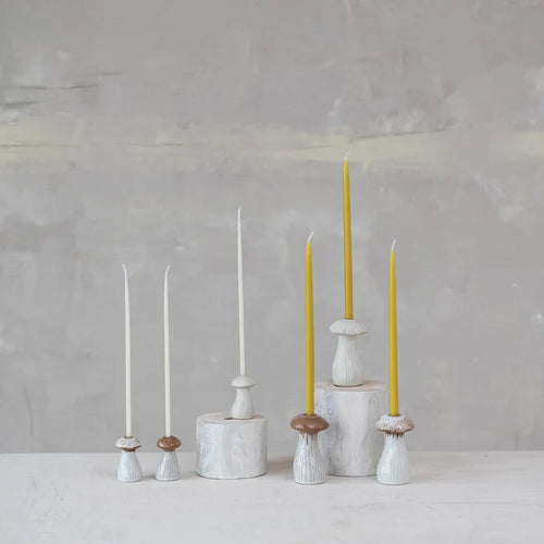 Mushroom Tiny Taper Candle Holder