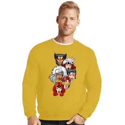 Crewneck Sweater, Unisex / Small / Gold