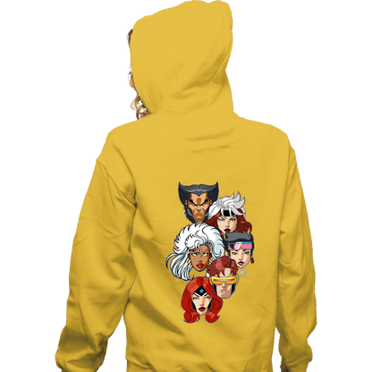 Zippered Hoodies, Unisex / Small / White